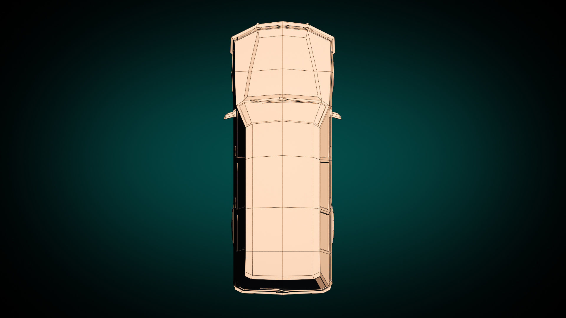 Low Poly SUV 01 Low-poly 3D model_13