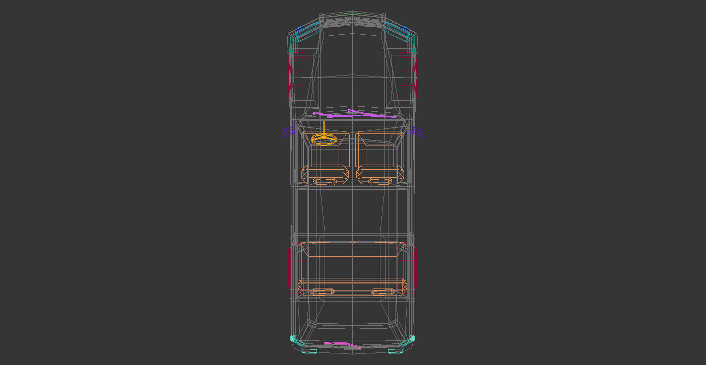 Low Poly SUV 01 Low-poly 3D model_17