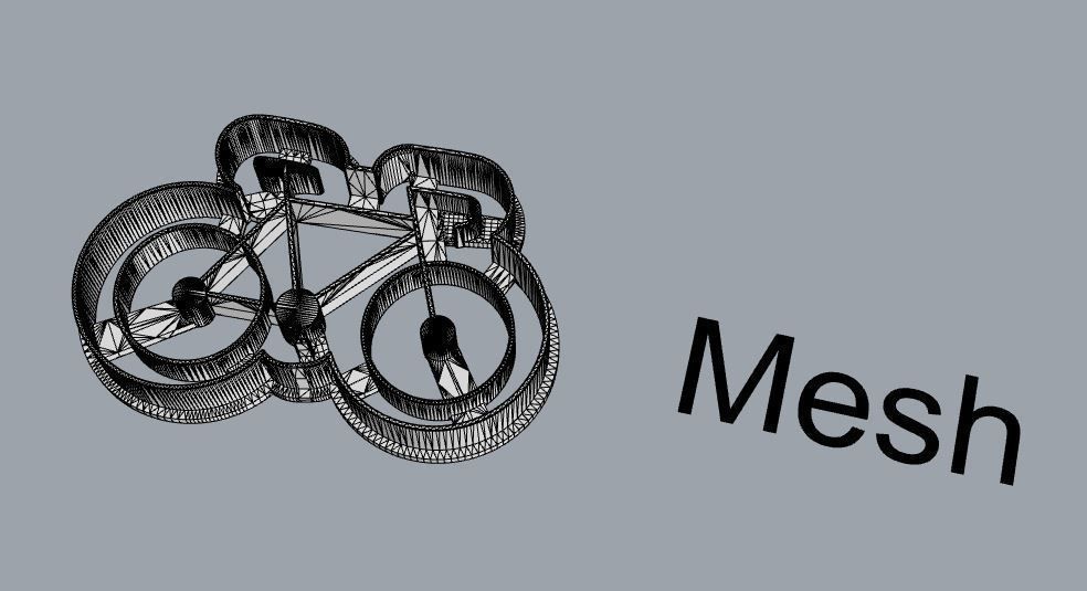 Bike cookie cutter 3D print model_2