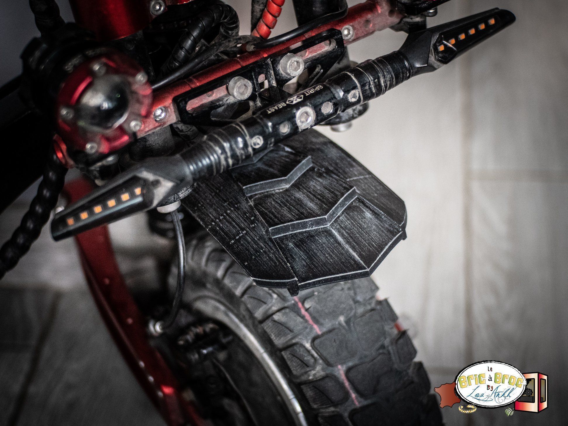 zero 11x mudguard - fender 3D print model_3