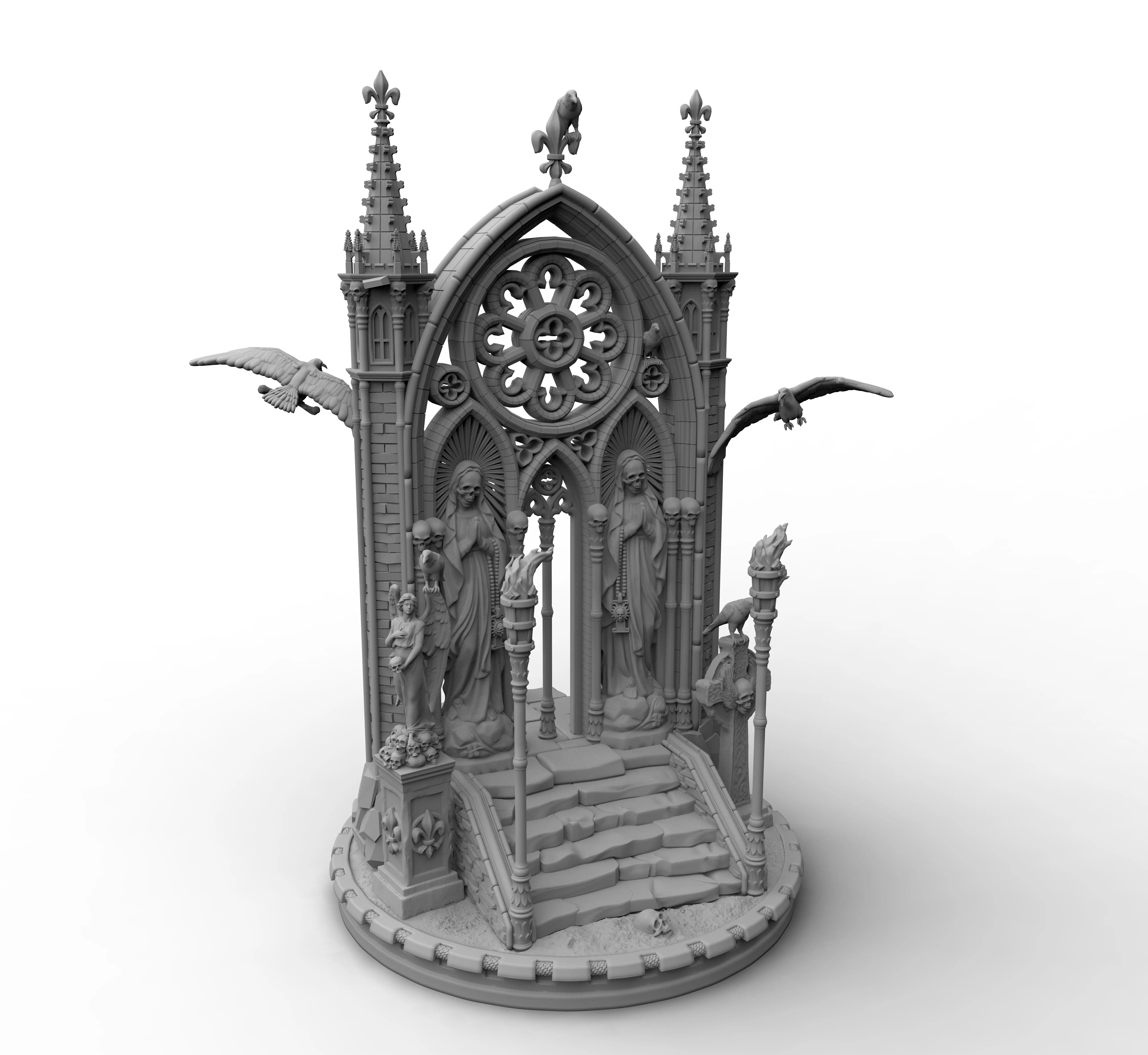 Heresylab - Lord of Deliverance Base 3D print model_0