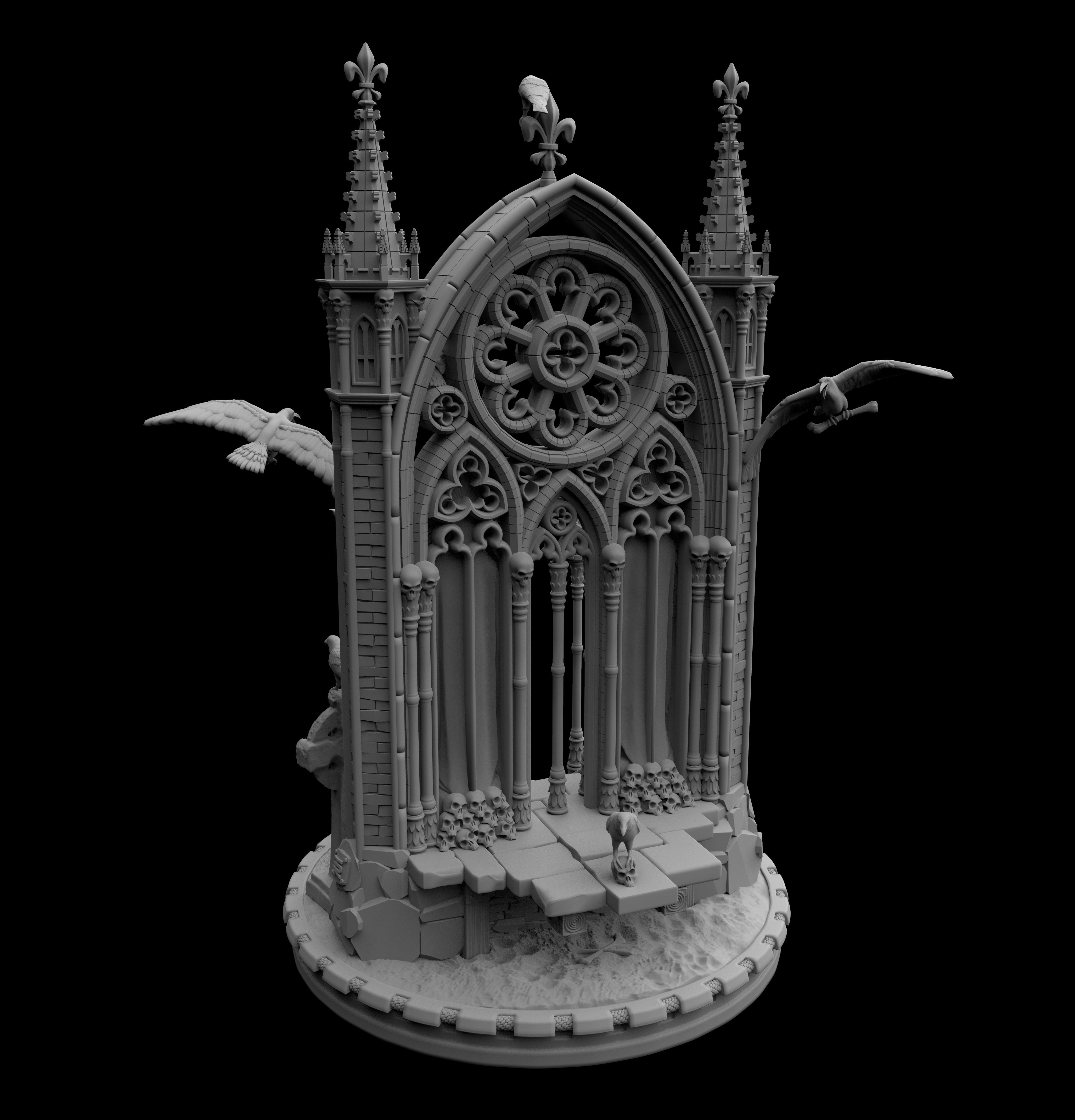 Heresylab - Lord of Deliverance Base 3D print model_1