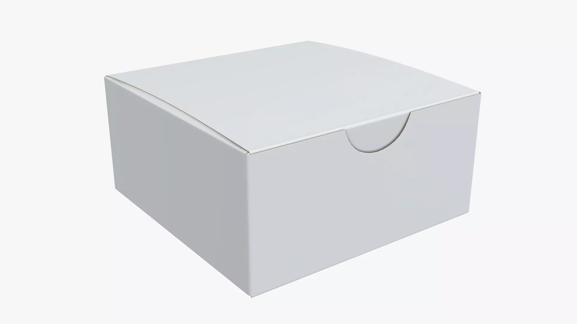 Gift box paper 01 3D model_0