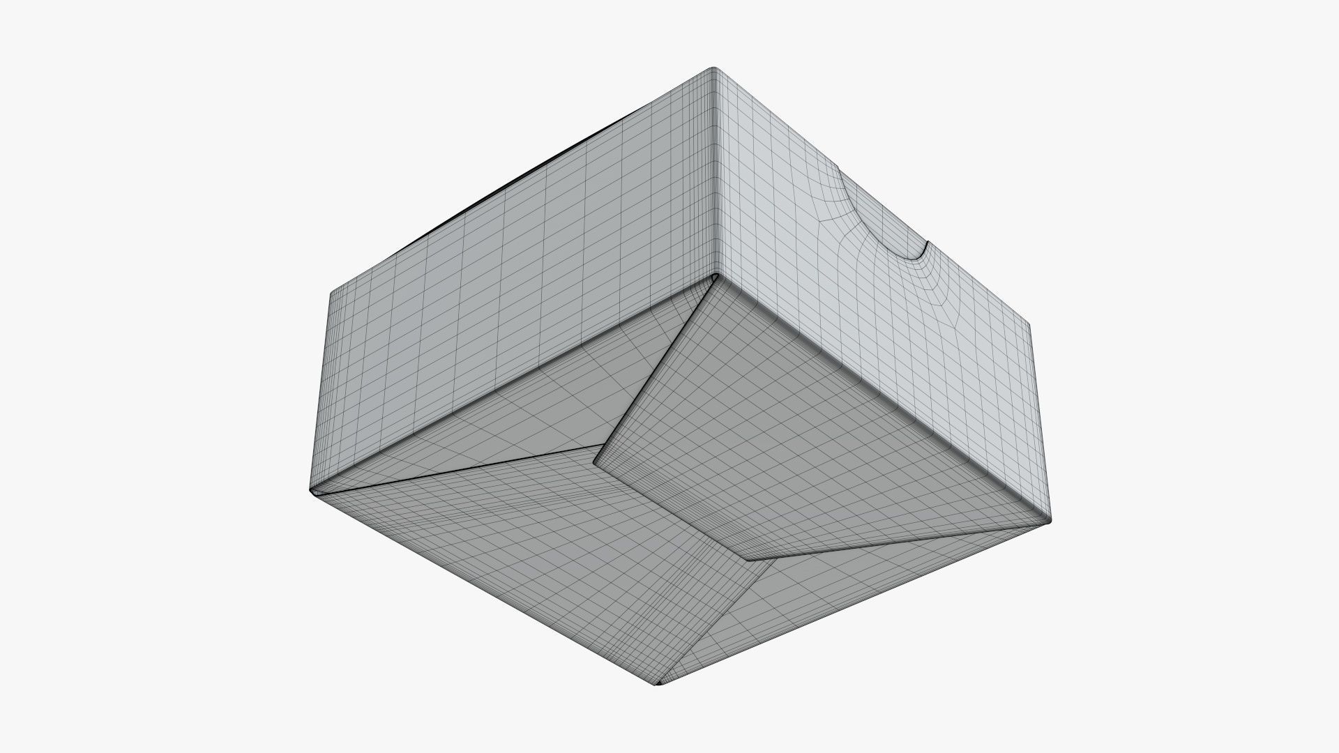 Gift box paper 01 3D model_5