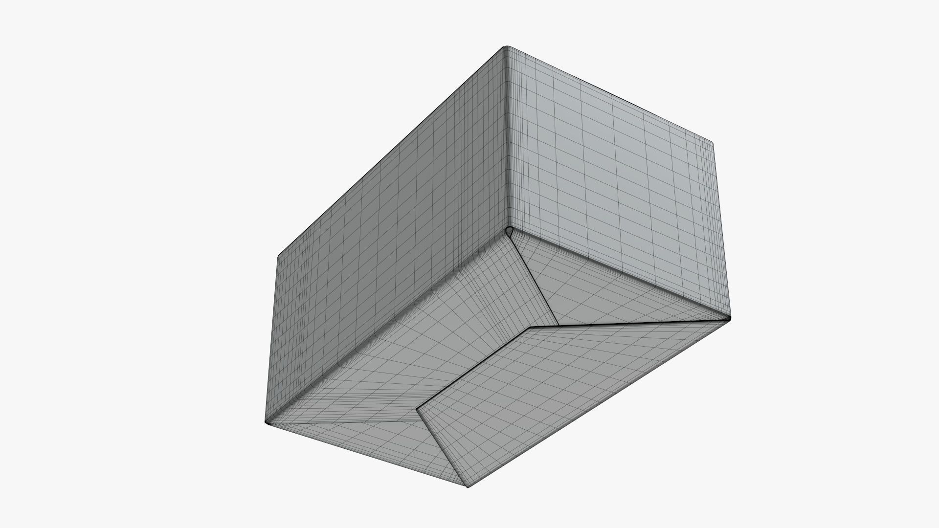 Gift box paper 02 3D model_5