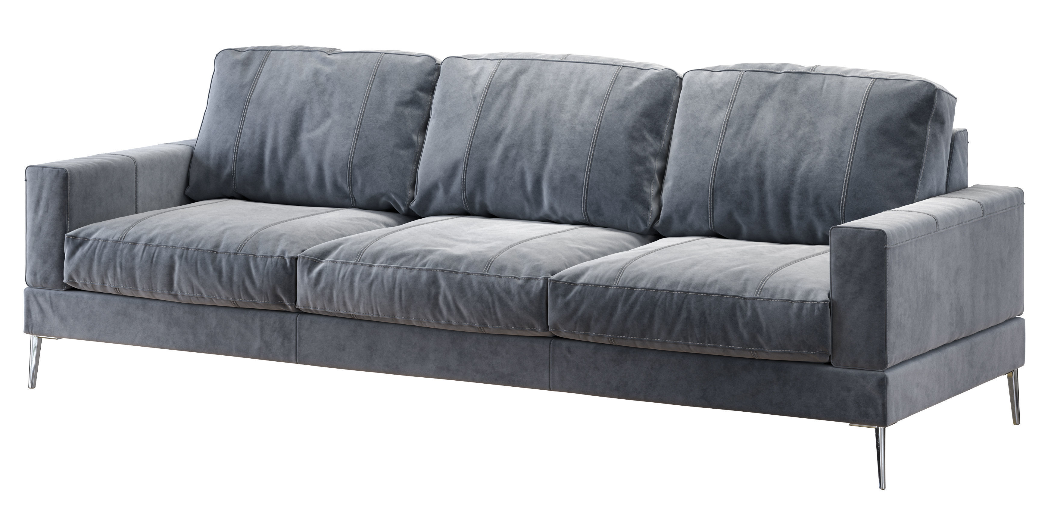 Capri sofa 258 cm 3D model_7