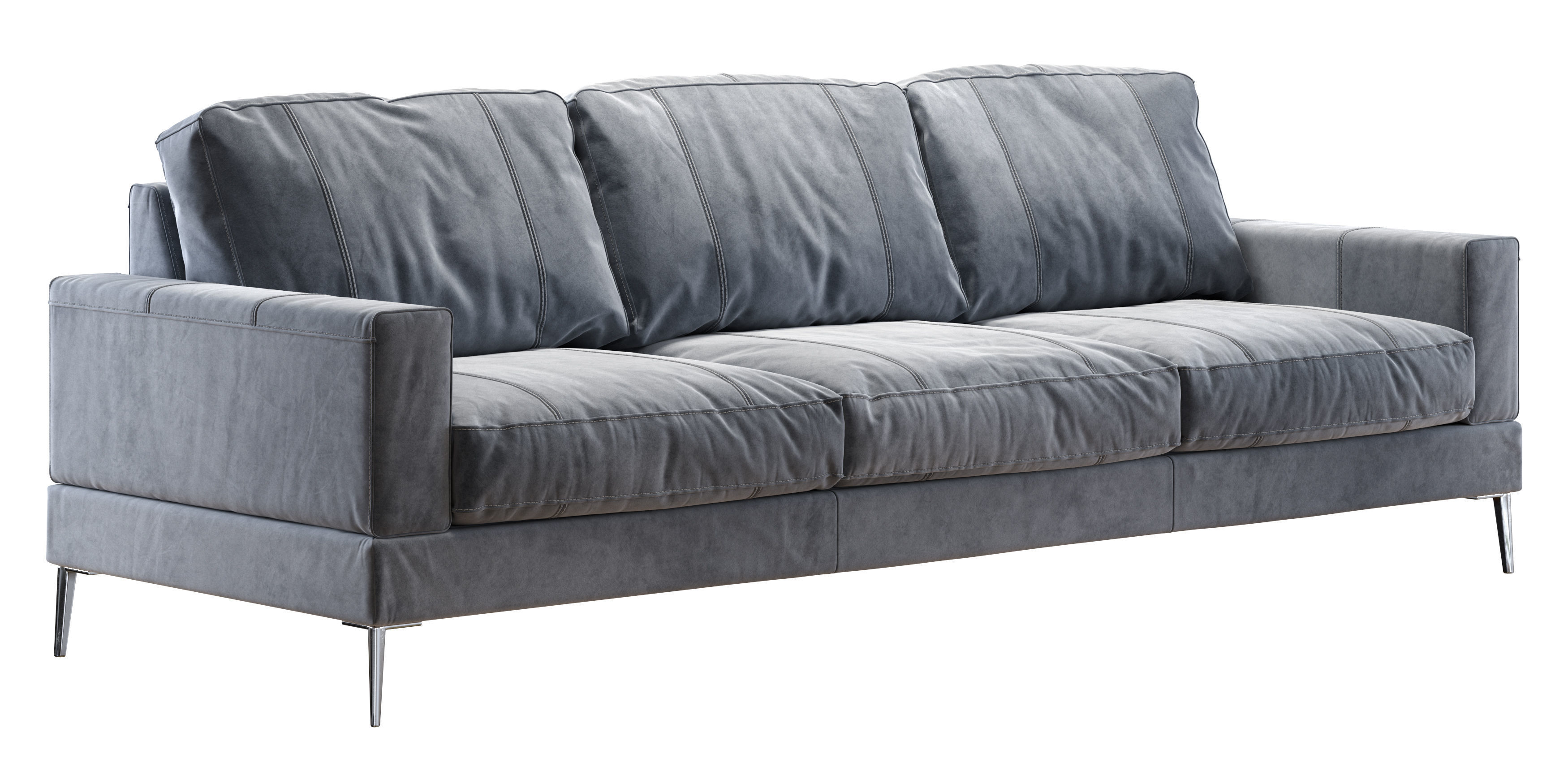Capri sofa 258 cm 3D model_8