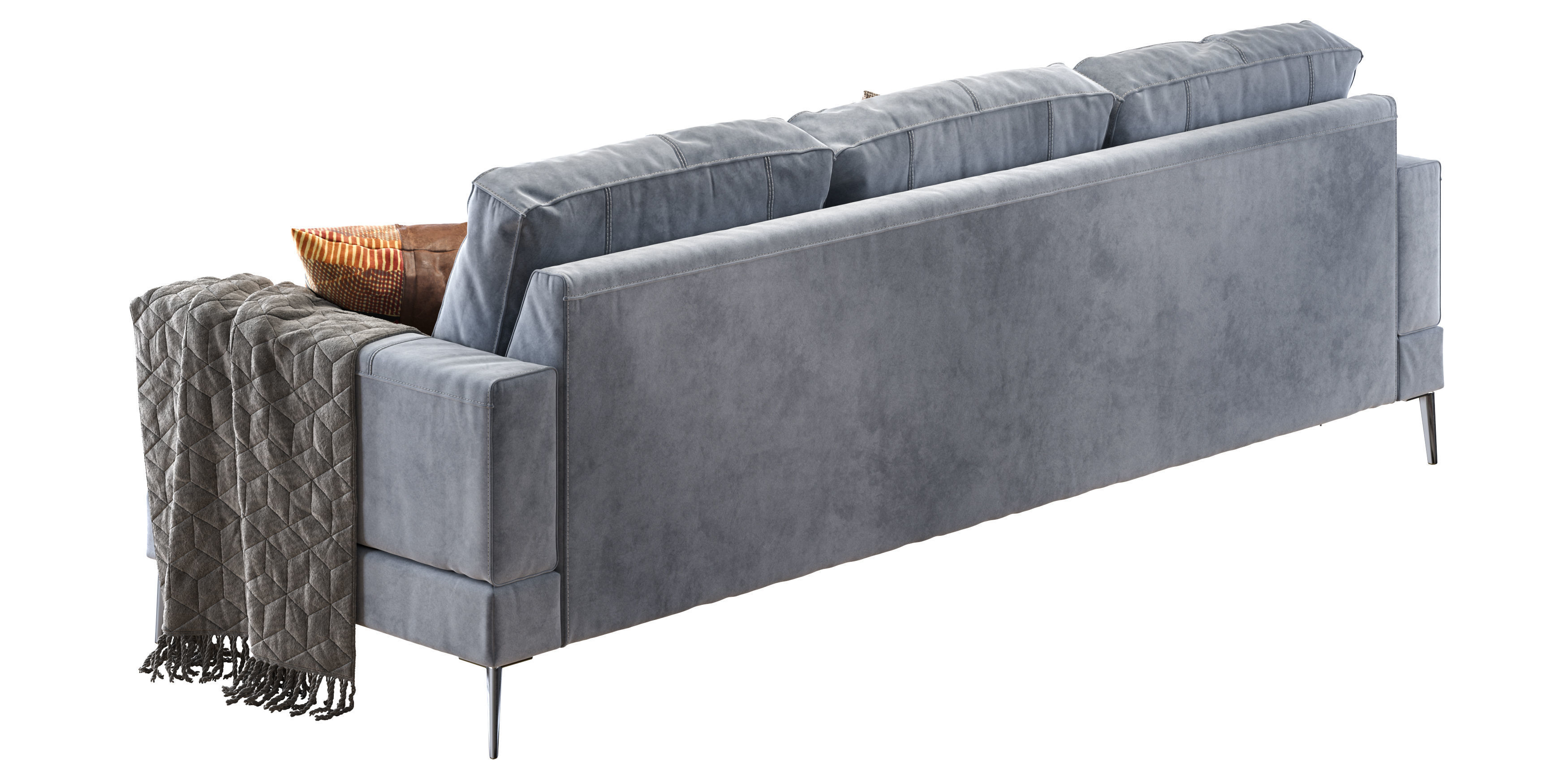 Capri sofa 258 cm 3D model_4