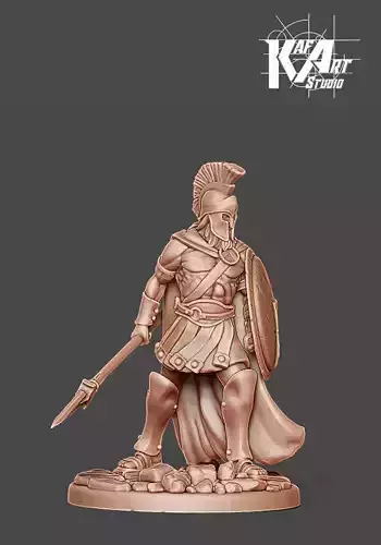 Spartan - Lazare 35mm scale 3D print model