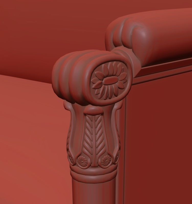 Benoit Marcion Sofa 3D model_2