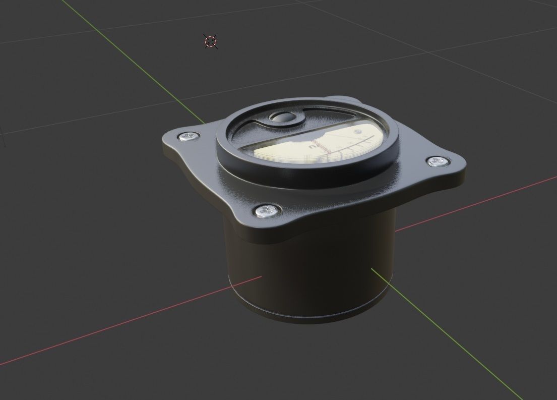 electronic meter 3D model_5
