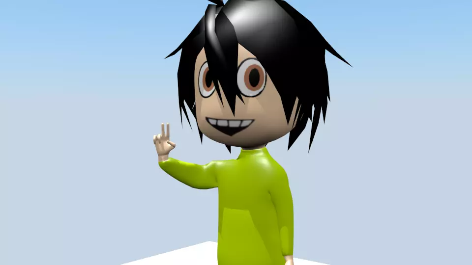 chibi character DONT BUY 3D model_0
