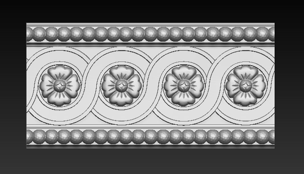 Decorative Panel 1   3D model 3D print model_1