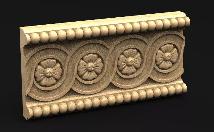 Decorative Panel 1   3D model 3D print model_0