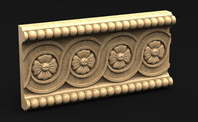Decorative Panel 1   3D model 3D print model
