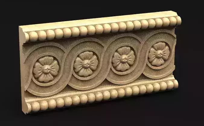 Decorative Panel 1   3D model 3D print model
