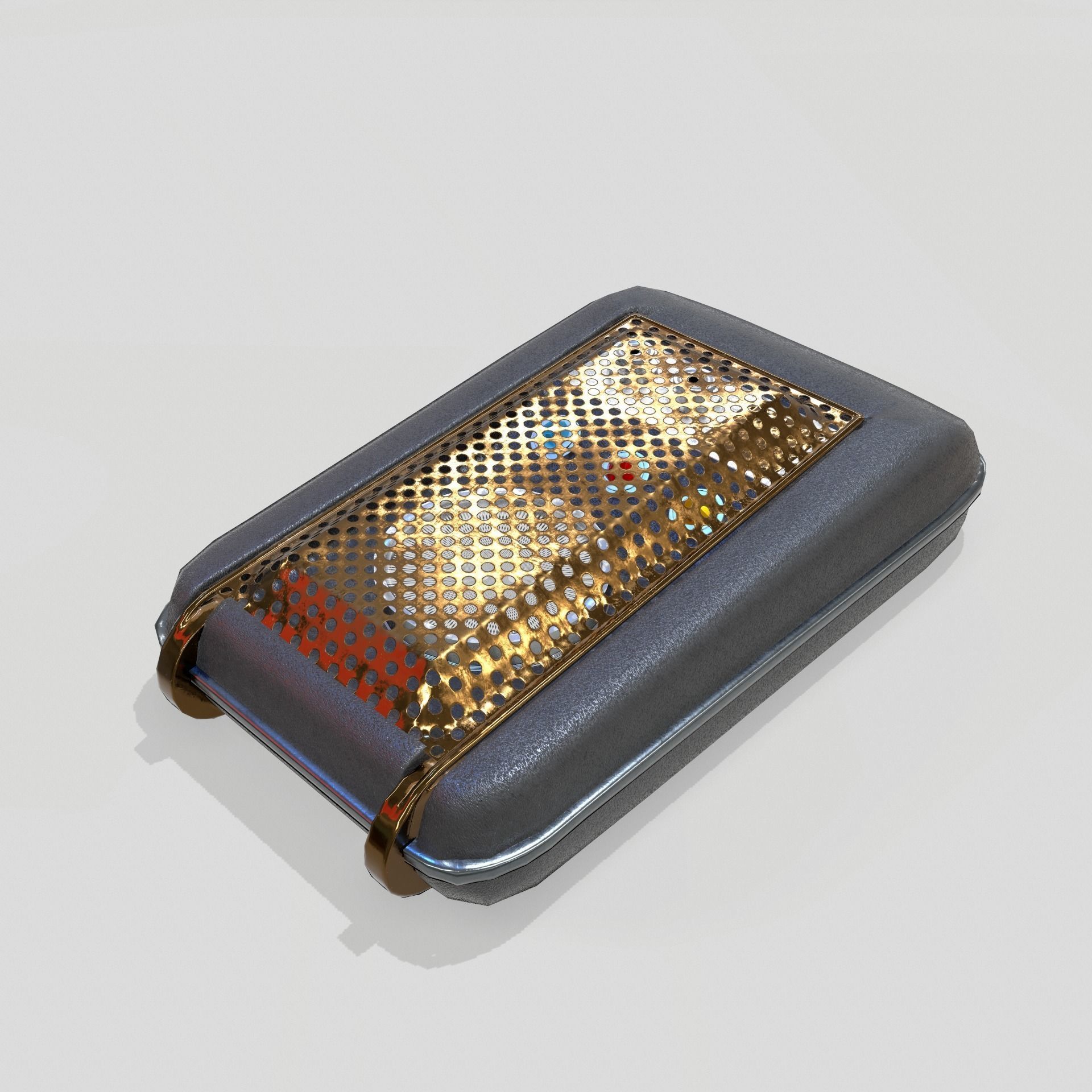  Sci-Fi Communicator PBR Low-poly 3D model_6