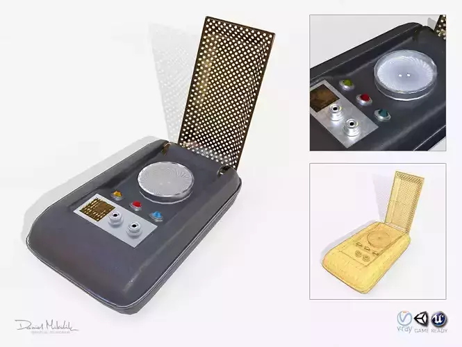  Sci-Fi Communicator PBR