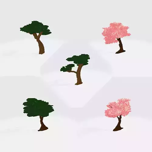 Voxel Tree Pack