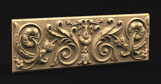 Decorative Panel 2   3D model 3D print model