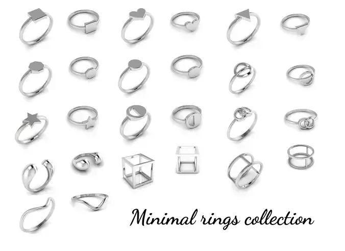 Collection 17 ring in sterling silver 
