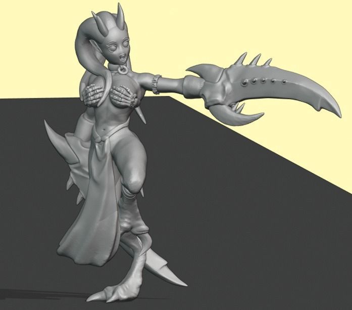 Pleasure Demon set 1 3D print model_1
