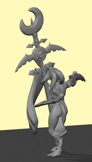 Pleasure Demon set 1 3D print model_7