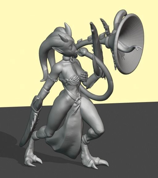 Pleasure Demon set 1 3D print model_2