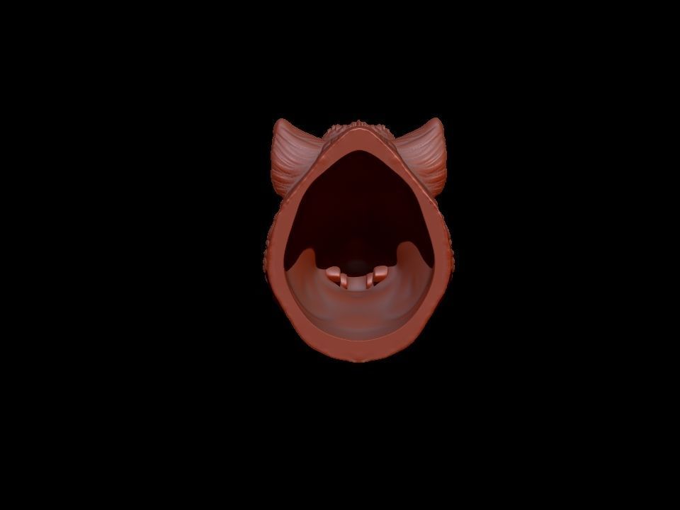 Boar Head 3D print model_7