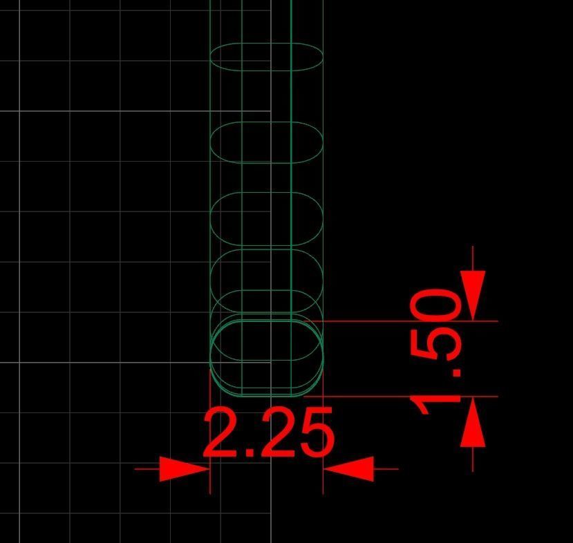 Letter D ring 3D print model_2