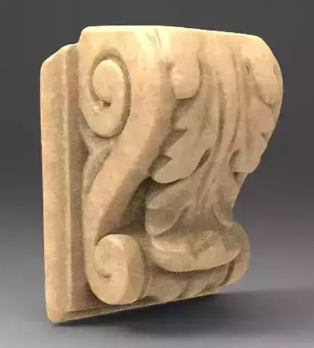 Corbel Decorative 4 3D model