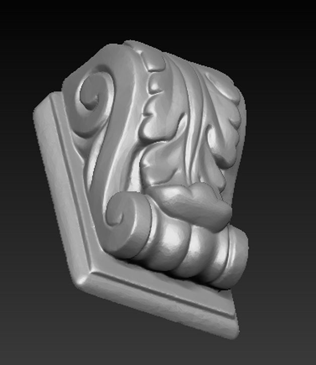 Corbel Decorative 4 3D model 3D print model_4