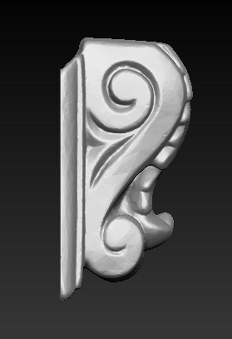 Corbel Decorative 4 3D model 3D print model_2