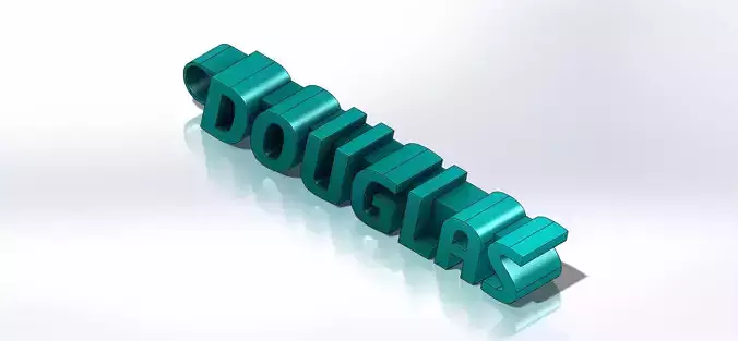 Keychain Name - Chaveiro Nome 3D print model