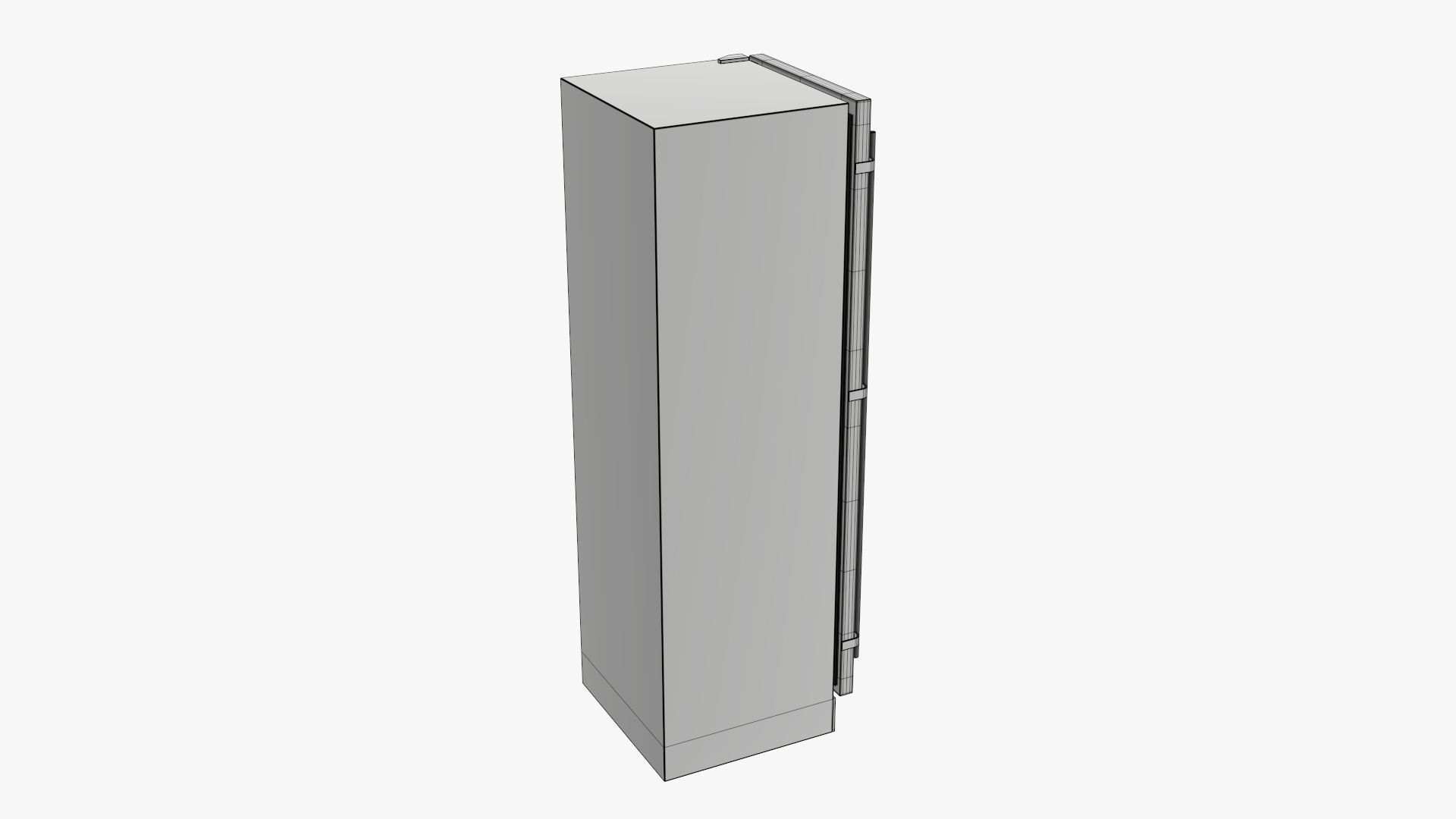 Refrigerator free-standing  3D model_6