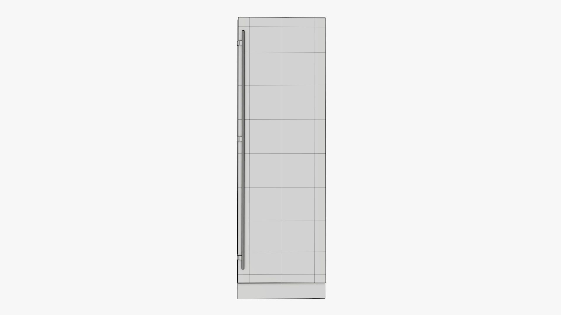 Refrigerator free-standing  3D model_9