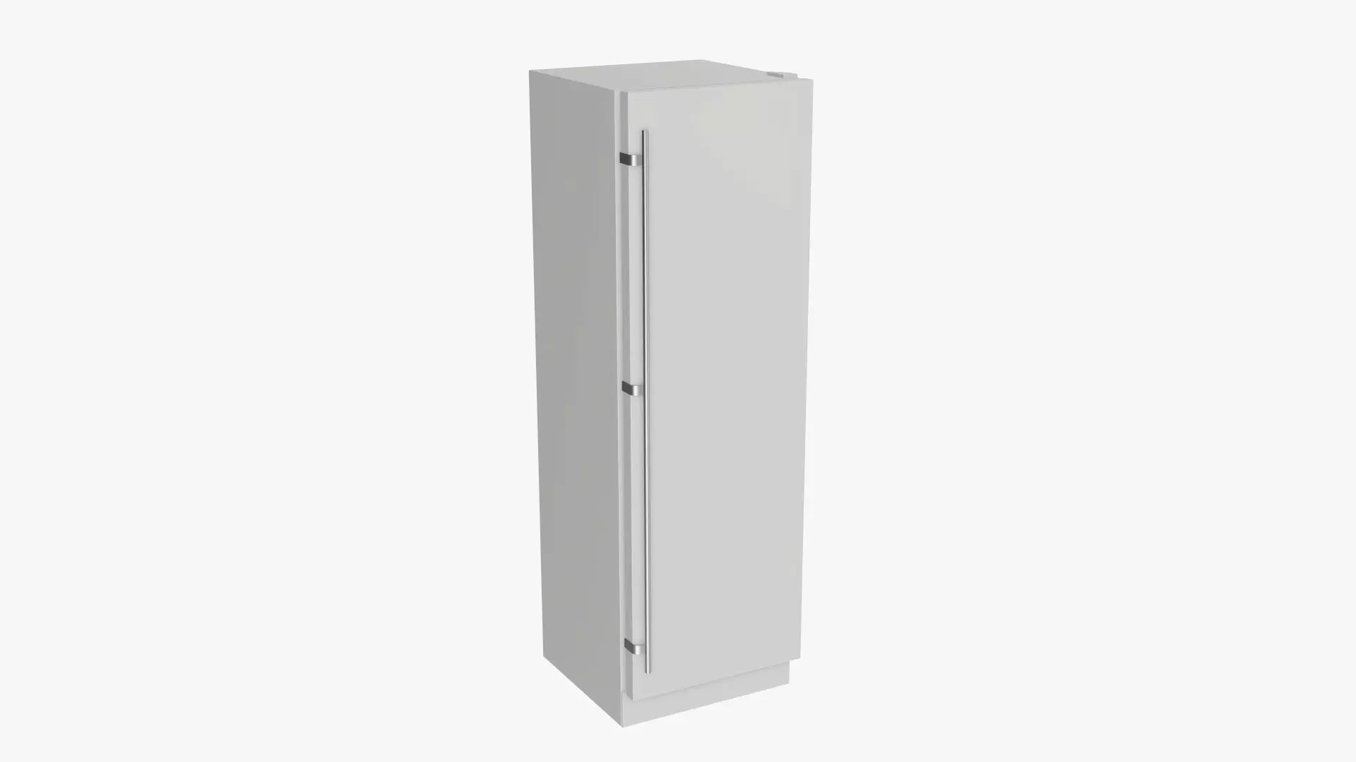 Refrigerator free-standing  3D model_0