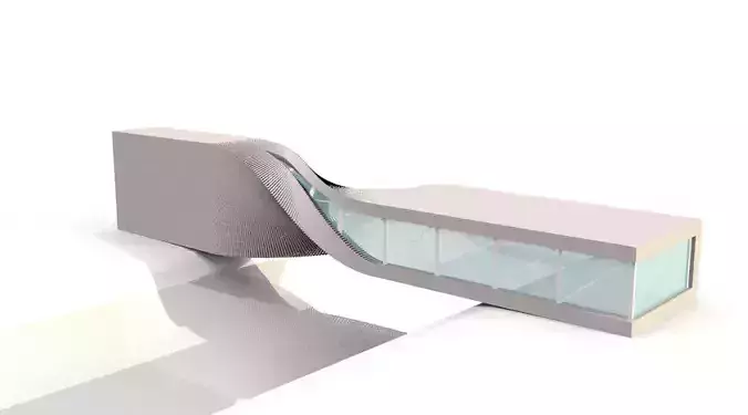 Bridge River Museum or The Twist Museum by BIG Architect