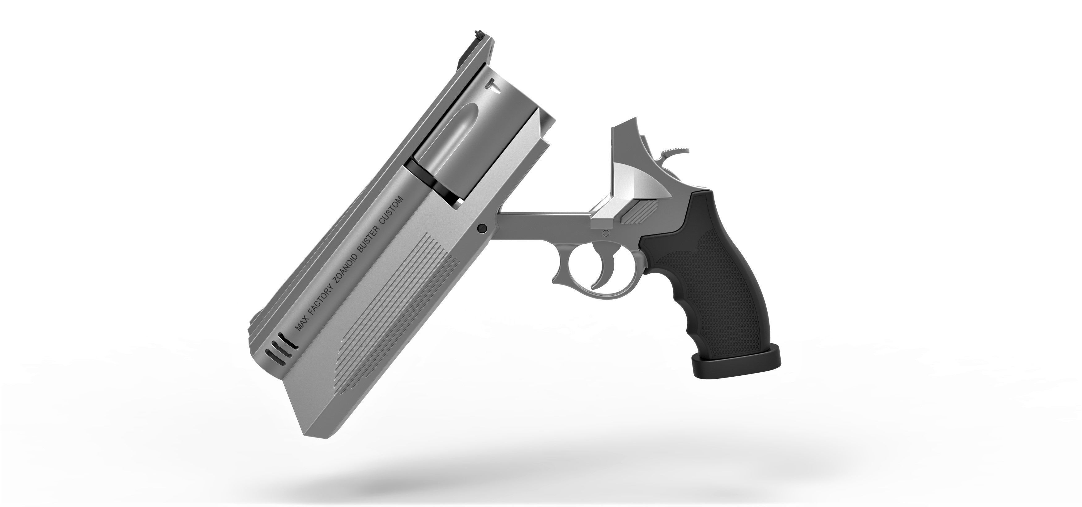 Zoanoid Buster revolver from the Guyver 3D model_16