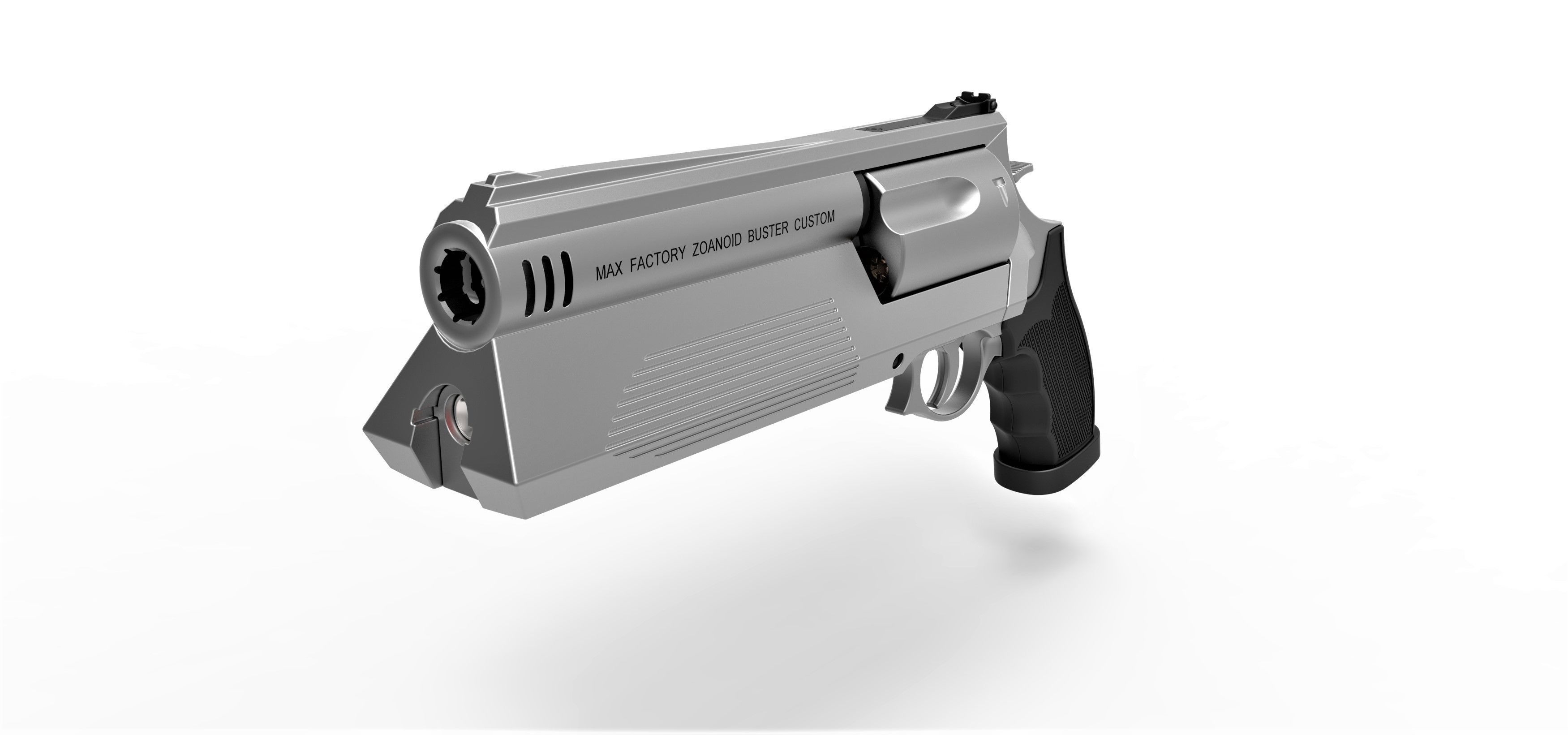 Zoanoid Buster revolver from the Guyver 3D model_3