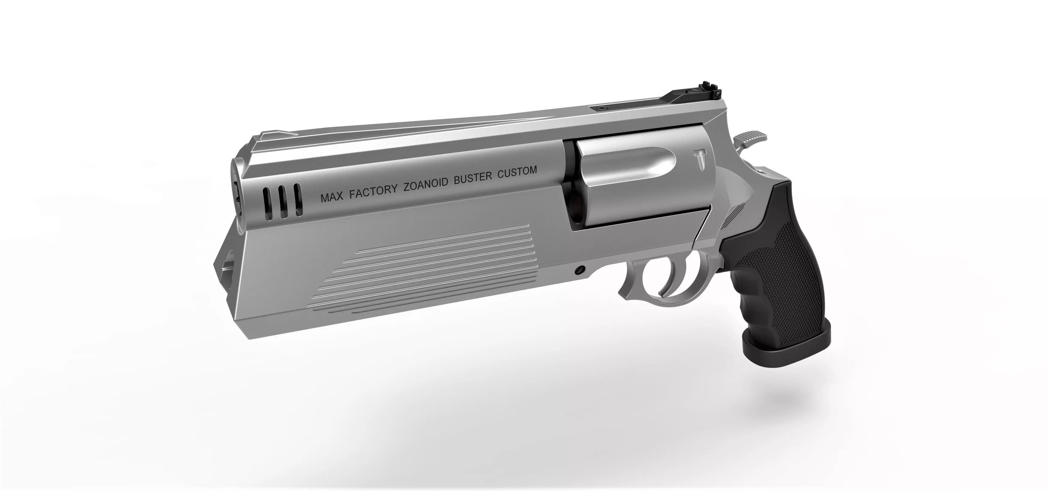 Zoanoid Buster revolver from the Guyver 3D model_0