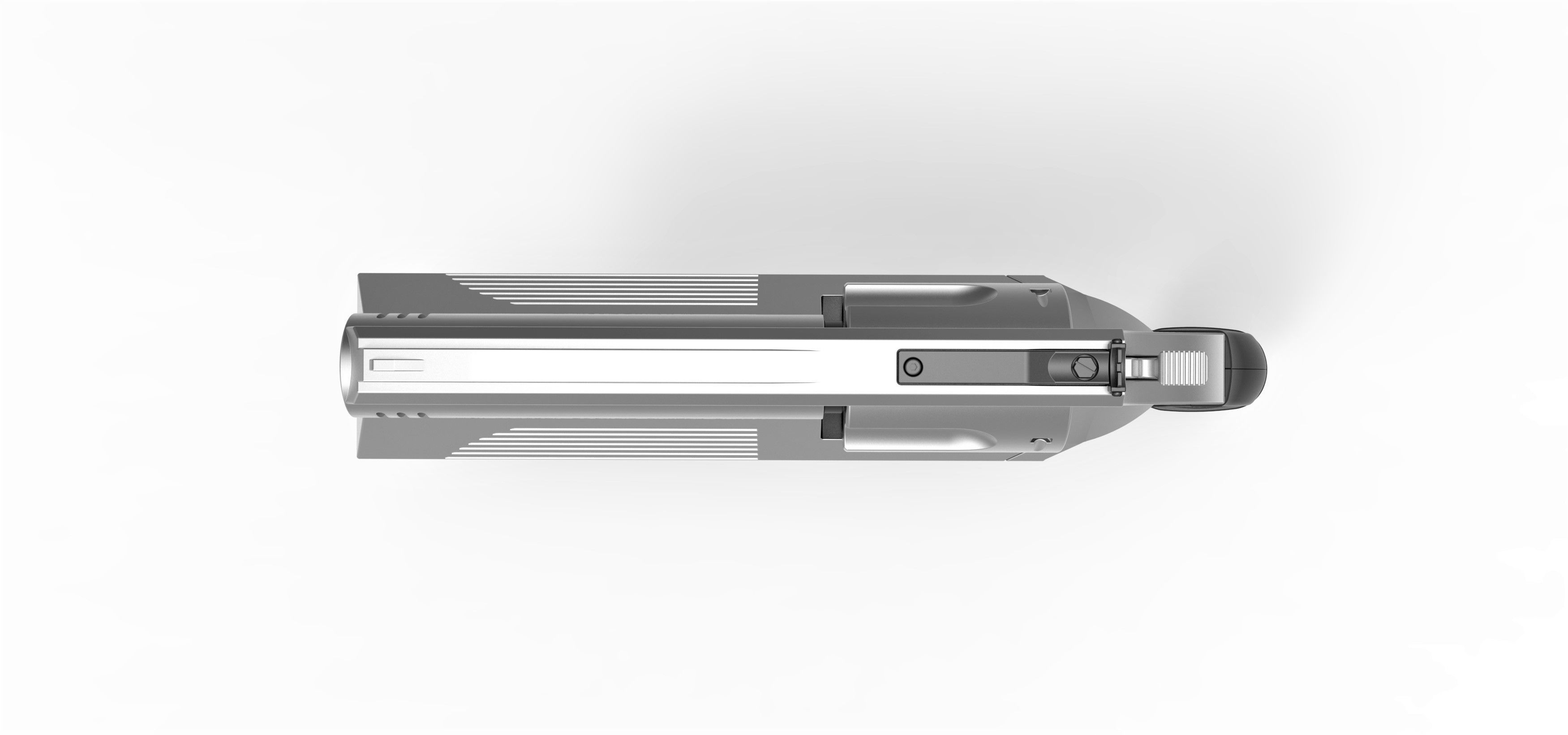 Zoanoid Buster revolver from the Guyver 3D model_9