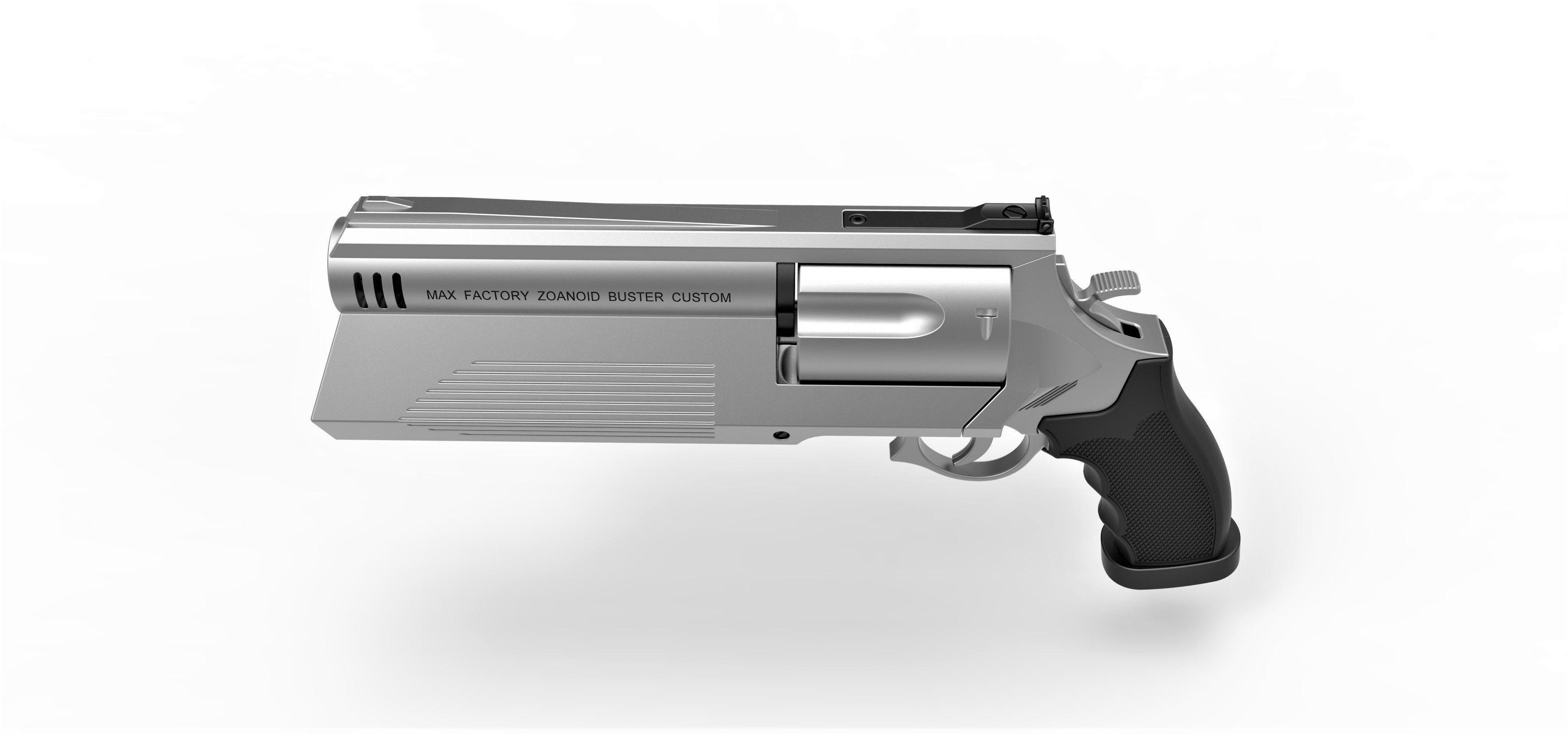 Zoanoid Buster revolver from the Guyver 3D model_8