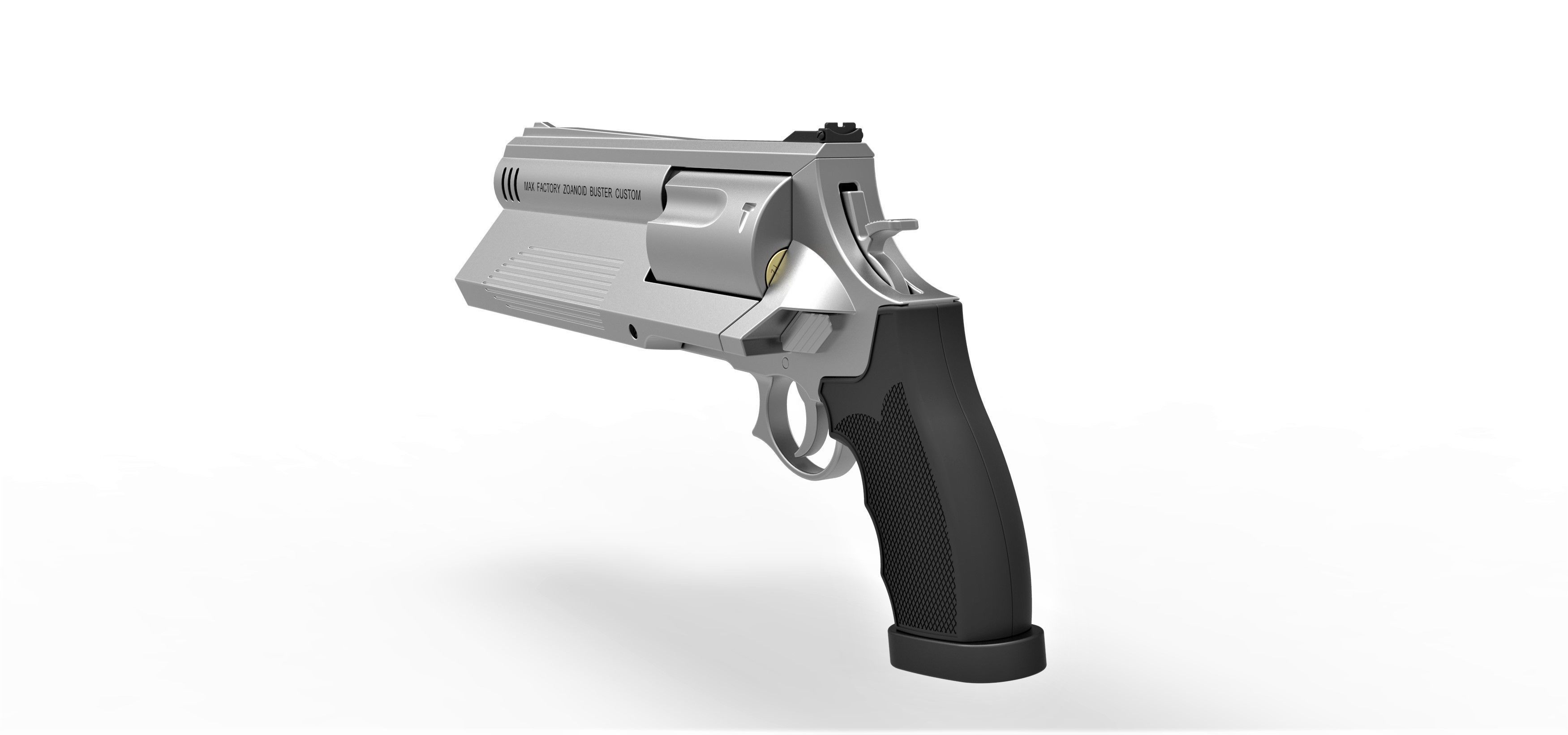 Zoanoid Buster revolver from the Guyver 3D model_12