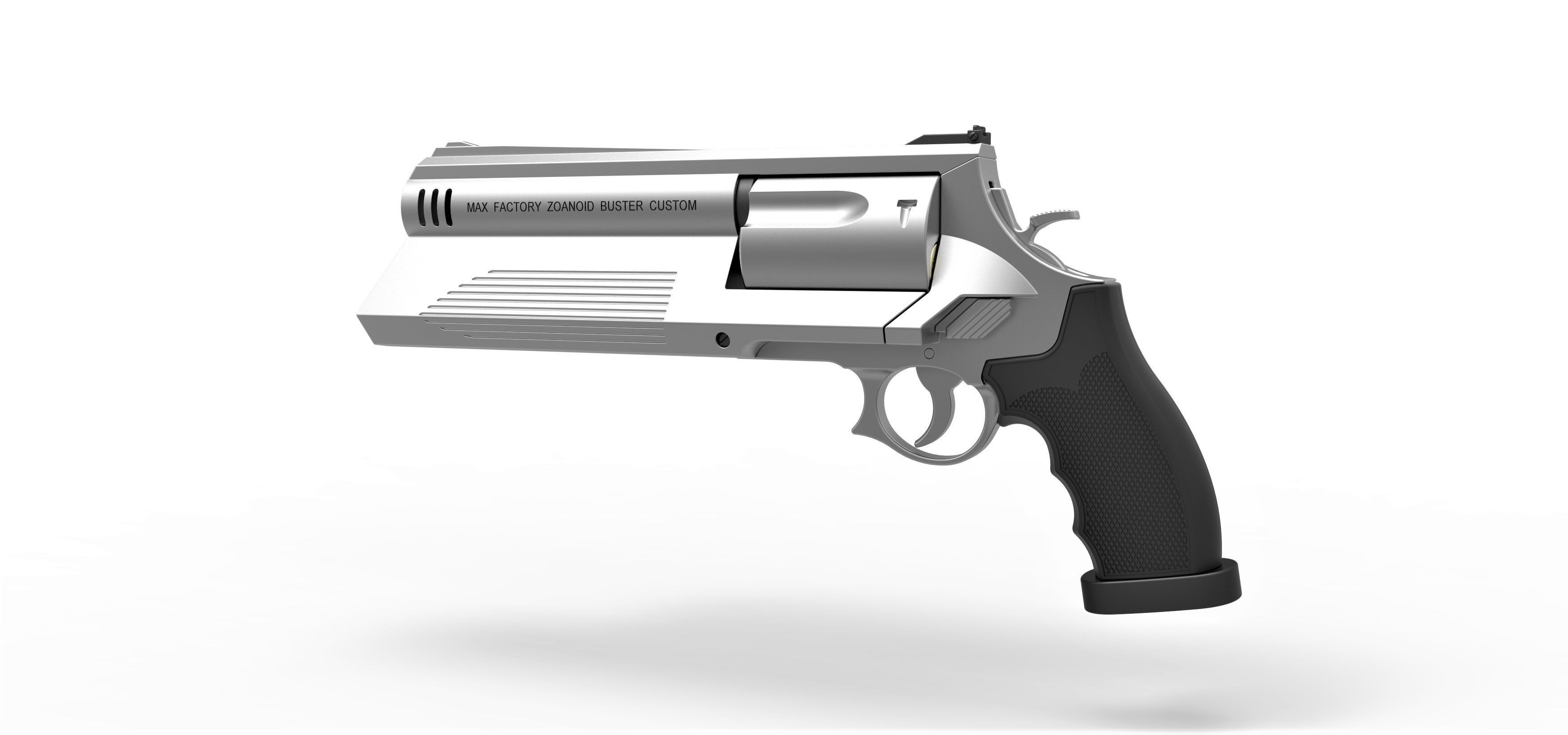 Zoanoid Buster revolver from the Guyver 3D model_11