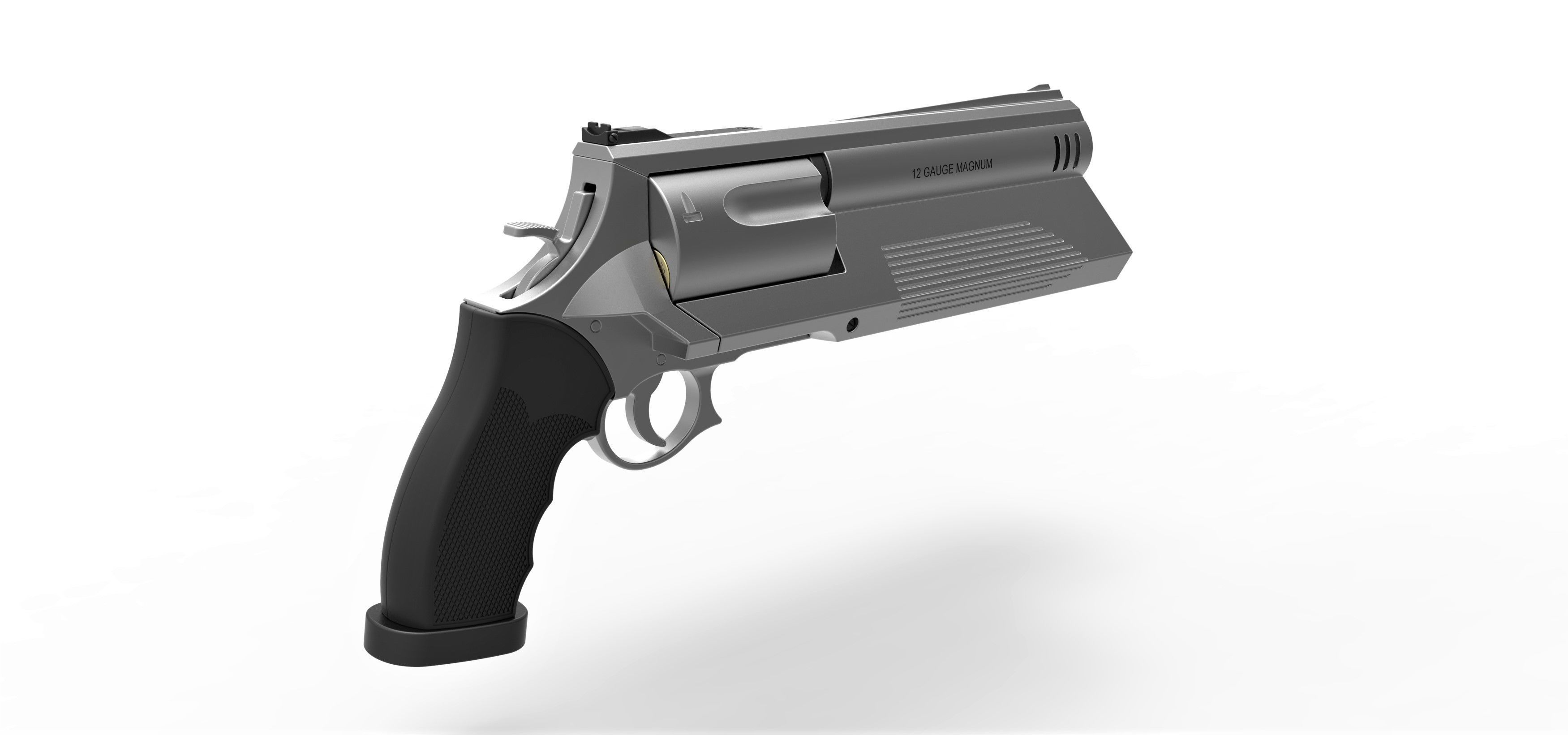 Zoanoid Buster revolver from the Guyver 3D model_14