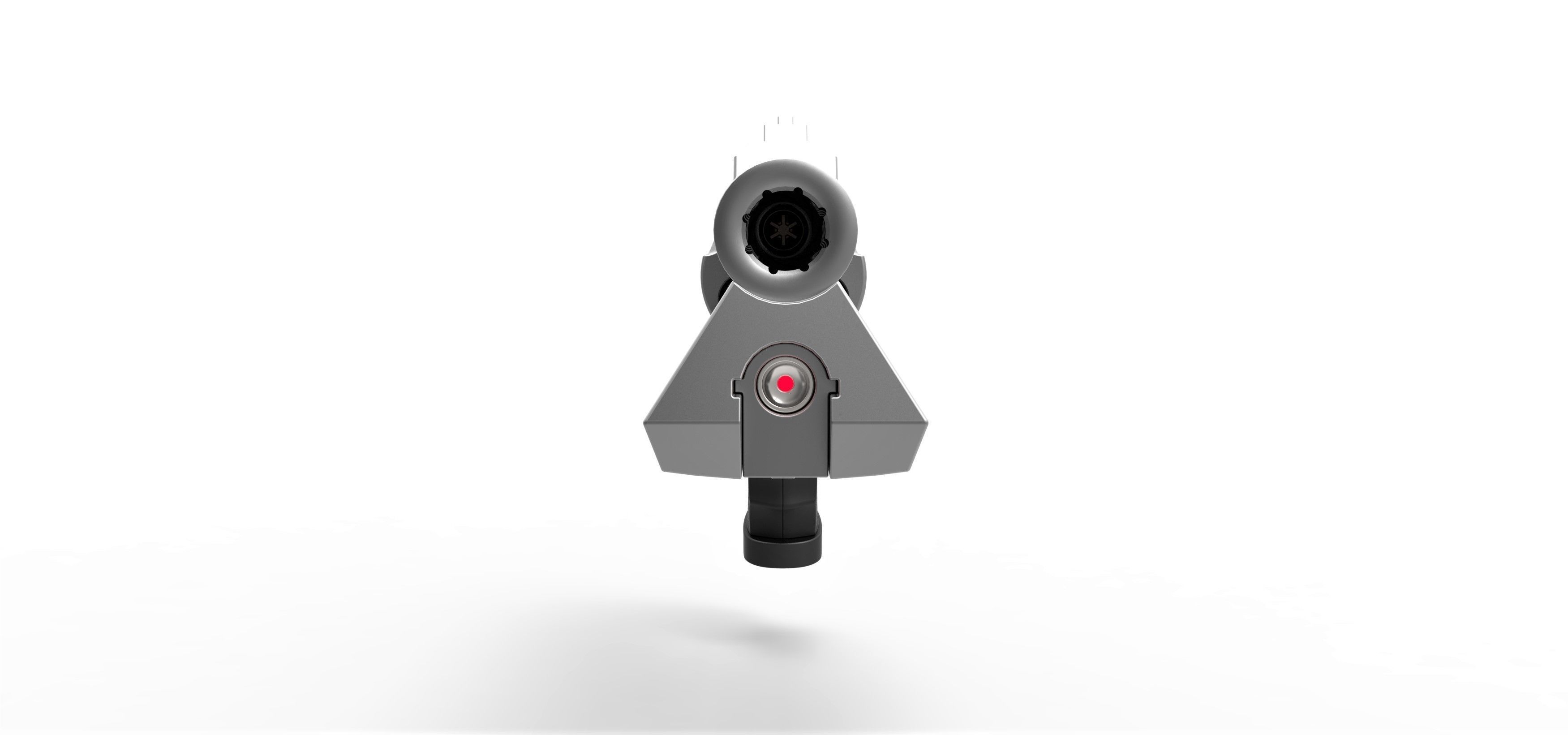 Zoanoid Buster revolver from the Guyver 3D model_6