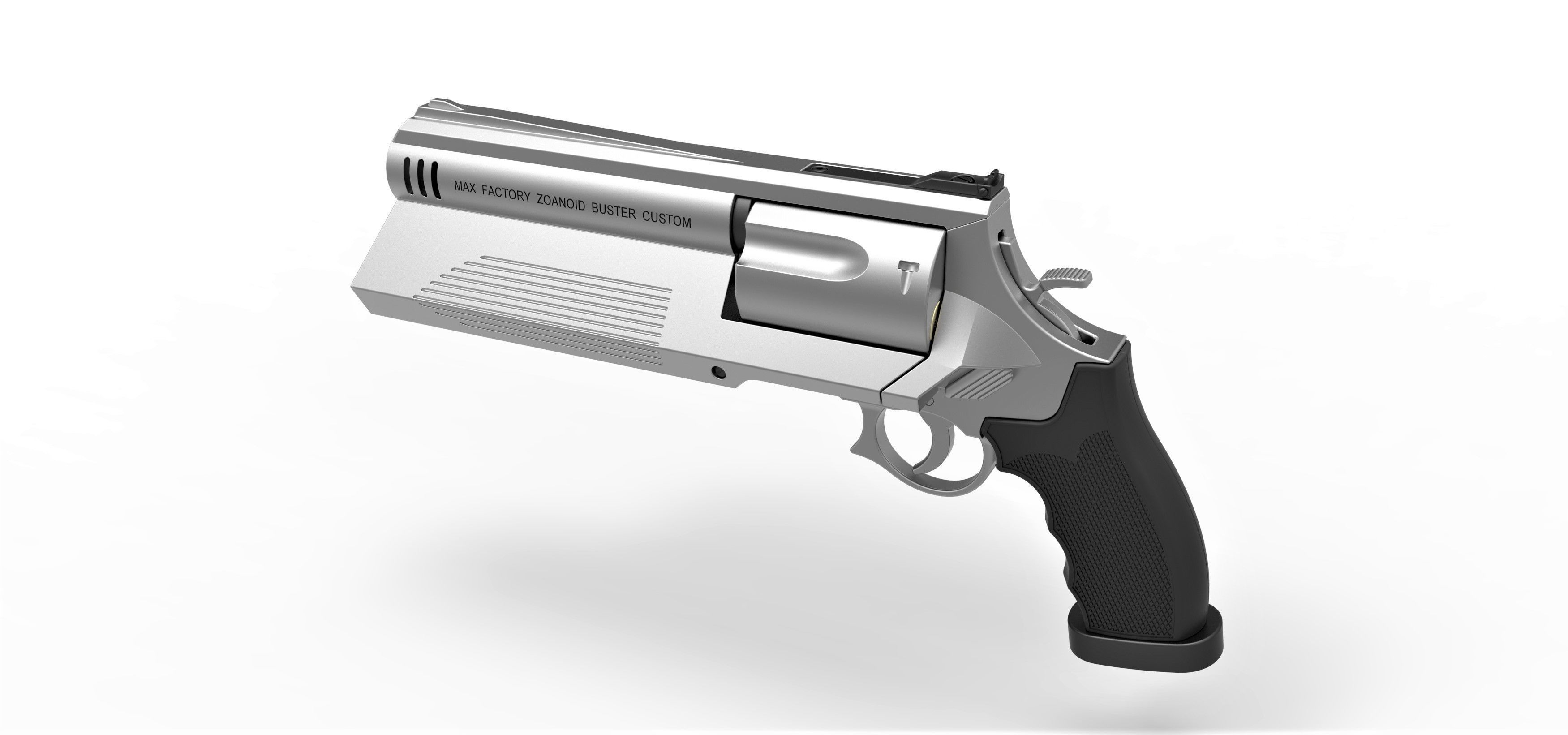 Zoanoid Buster revolver from the Guyver 3D model_10