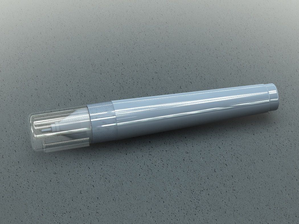Pointer pen Free 3D model_1