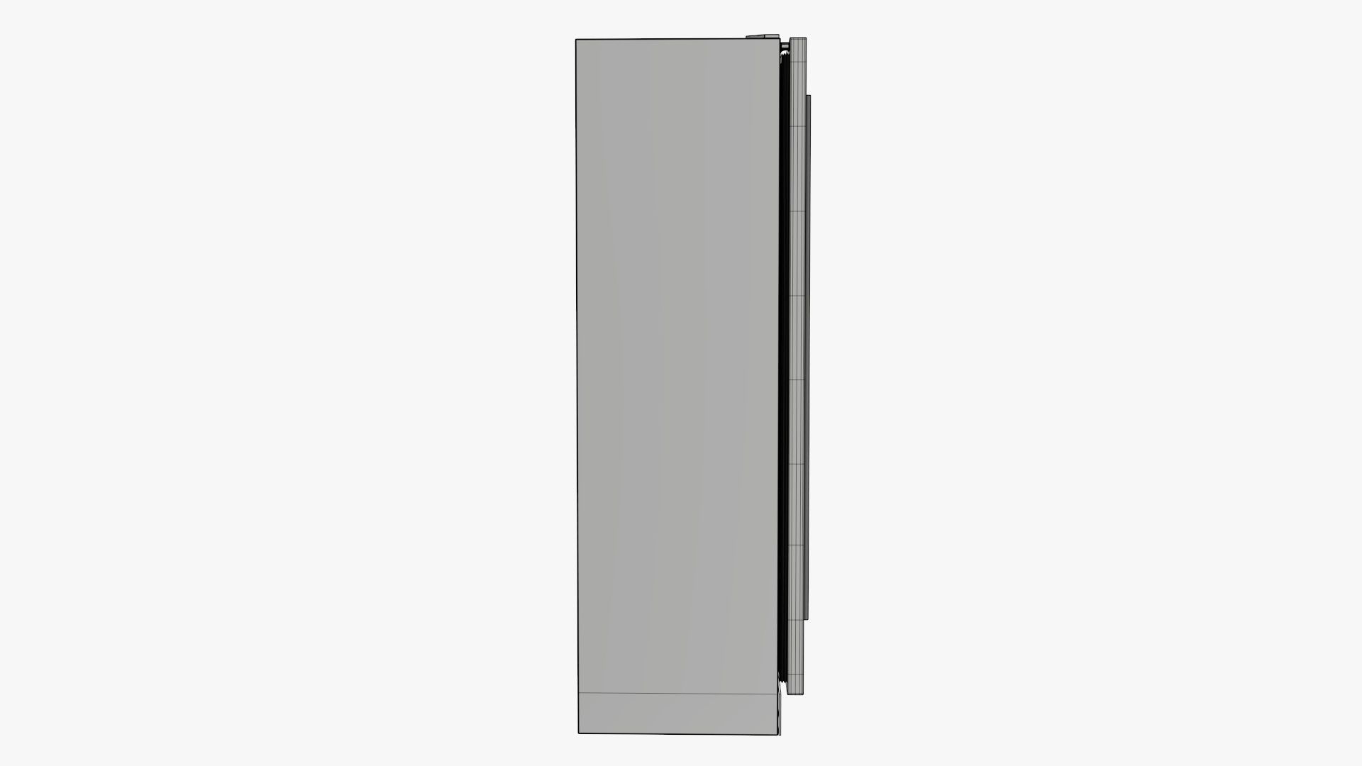 Refrigerator free-standing double 3D model_8